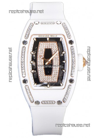 Richard Mille RM007 White Ceramic Automatic Superclone Swiss Replica Watch