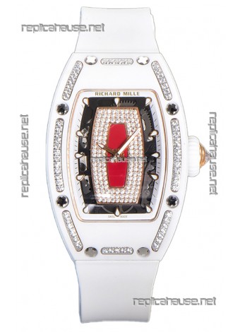 Richard Mille RM007 White Ceramic Automatic Superclone Swiss Replica Watch