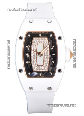 Richard Mille RM007 White Ceramic Automatic Superclone Swiss Replica Watch