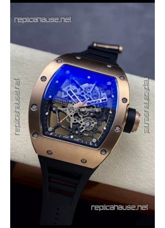 Richard Mille RM035 AMERICAS Rose Gold Casing 1:1 Swiss Replica Watch 