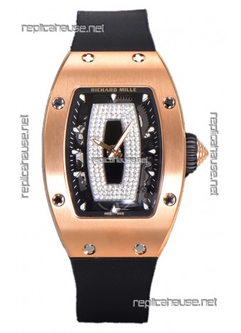 Richard Mille RM007 18K Rose Gold Automatic Superclone Swiss Replica Watch