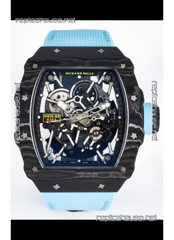 Richard Mille 035-02 Black NTPT Real Vaucher Movement Super Clone Watch 