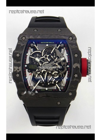 Richard Mille Super Clone RM035-02 Carbon Casing Watch with RMAL1 Movement 