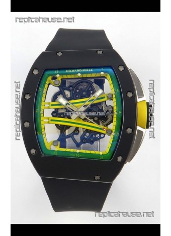 Richard Mille Super Clone RM061 Ceramic RMUL2 Edition Watch Green Dial