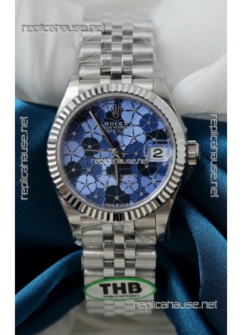 Rolex Datejust Cal.3235 Movement Super Clone Stainless Steel 31MM Motif Dial Watch 