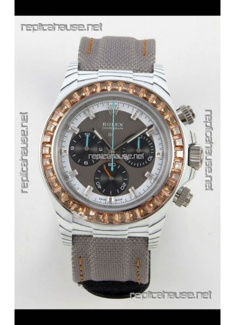 Rolex Daytona Super Clone DiW White CarboQuartz Edition Swiss Replica Watch