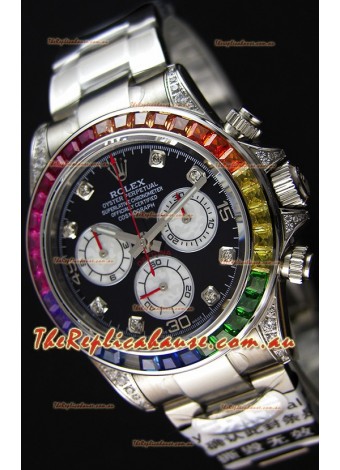 Rolex Cosmograph Daytona 116509 Stainless Steel 1:1 Mirror Cal.4130 Movement - Ultimate 904L Steel Watch