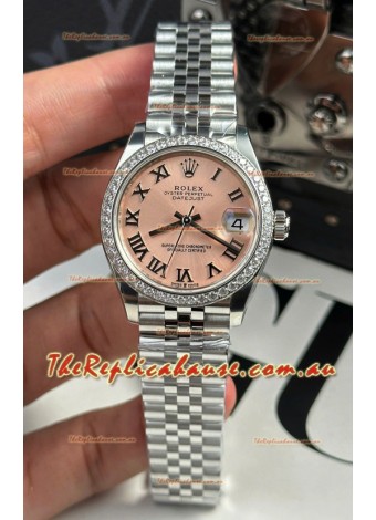 Rolex Super Clone Datejust ETA 2688 Movement 31MM Stainless Steel Case Champange Dial Watch