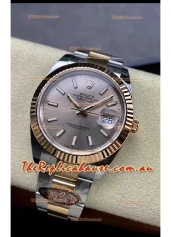 Rolex Datejust 126331 41MM ETA 3235 Swiss 1:1 Mirror Replica Watch in Rose Gold 904L Steel