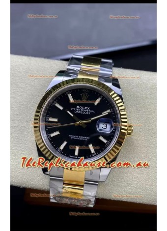 Rolex Datejust 126331 41MM ETA 3235 Swiss 1:1 Mirror Replica Watch in Yellow Gold 904L Steel 