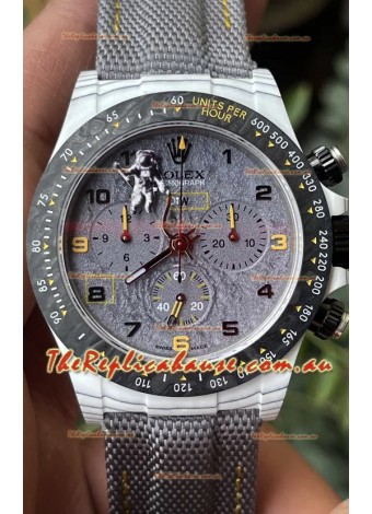 Rolex Cosmograph Daytona DiW Space Mission Carbon Fiber Watch Cal.4130 Movement
