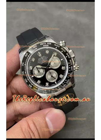 Rolex Cosmograph Daytona 126519LN Black Dial Cal.4131 Movement - 904L Steel Watch