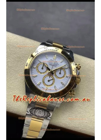 Rolex Daytona Super Clone M126503 Yellow Gold Two Tone Original Cal.4131 Movement
