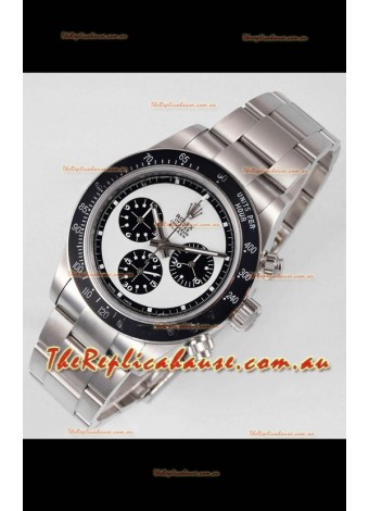 Rolex Daytona Super Clone BLAKEN Paul Newman White Dial Swiss Replica Watch - 4130 Movement