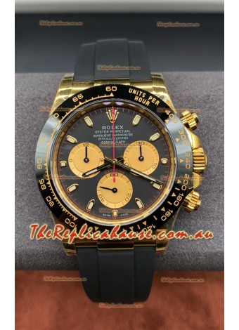 Rolex Daytona Super Clone M126518 Yellow Gold Grey Dial Original Cal.4131 Movement