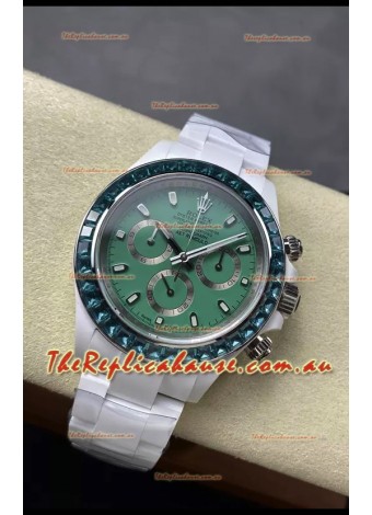 Rolex Daytona AET Remould Pink Dial Full Ceramic Strap Watch in Cal.4130 Movement