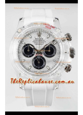 Rolex Daytona AET Remould Meteorite Dial Sapphires Casing 1:1 Swiss Replica Watch 