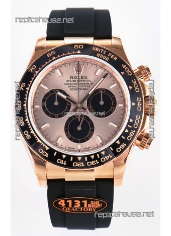 Rolex Cosmograph Daytona M126515 Rose Gold Casing & Dial Original Cal.4131 Movement Watch 