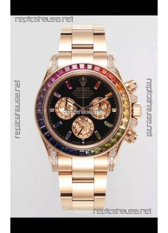 Rolex Cosmograph Daytona 116595RBOW Rose Gold Original Cal.4130 Movement
