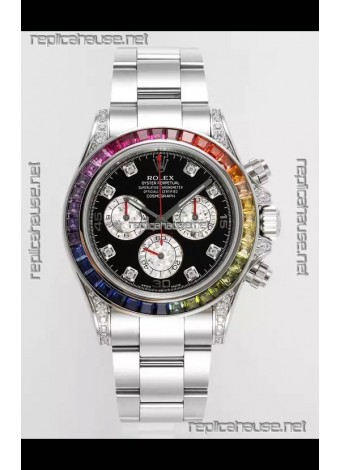 Rolex Cosmograph Daytona 116599RBOW Stainless Steel Original Cal.4130 Movement 