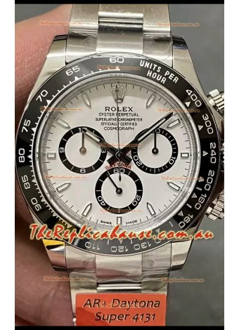 Rolex Cosmograph Daytona M126500LN White Dial Original Cal.4131 Movement - 904L Steel Watch