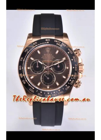 Rolex Cosmograph Daytona M116515 Rose Gold Original Cal.4130 Movement - 904L Steel Watch