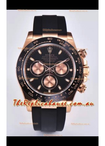 Rolex Cosmograph Daytona M116515 Rose Gold Original Cal.4130 Movement - 904L Steel Watch