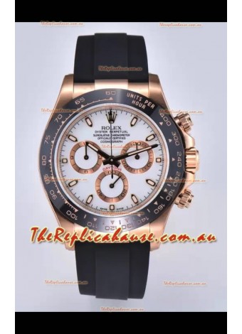 Rolex Cosmograph Daytona M116515 Rose Gold Original Cal.4130 Movement - 904L Steel Watch