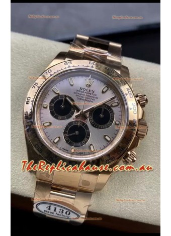 Rolex Cosmograph Daytona M116505-0016 Rose Gold Original Cal.4130 Movement - 904L Steel Watch
