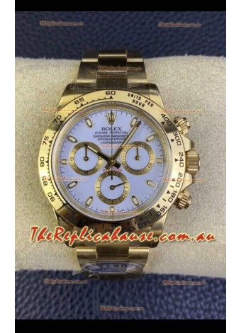 Rolex Cosmograph Daytona M116508-0001 Yellow Gold Original Cal.4130 Movement - 904L Steel Watch