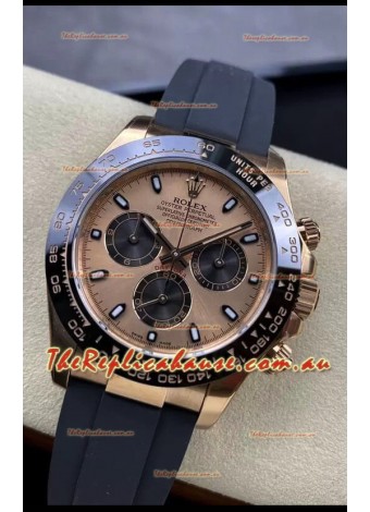 Rolex Cosmograph Daytona M116515LN-0018 Rose Gold Original Cal.4130 Movement - 904L Steel Watch