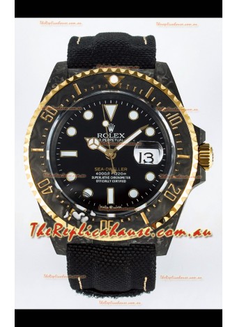 Rolex GMT Masters II Super Clone DiW Edition Swiss Replica Lightweight Carbon Casing Watch 