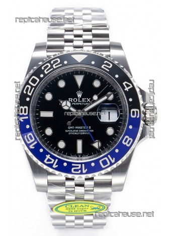 Rolex GMT Masters II 126710BLNR BATGIRL Cal.3285 72 Hours Power Jubilee Strap Swiss Replica 904L Steel 