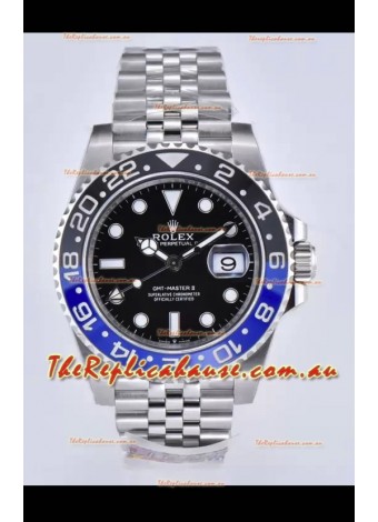 Rolex GMT Masters II 126710BLNR Batman Cal.3285 Movement Swiss Replica - Ultimate 904L Steel Watch