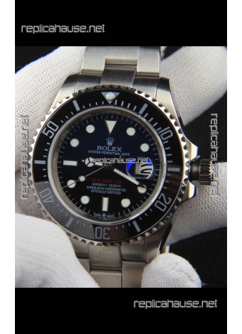 Rolex Sea Dweller Japanese Movement Replica Watch Black Dial 43MM
