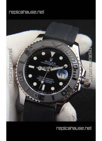 Rolex Yachtmaster Stainless Steel Japanese Replica Watch - 42MM