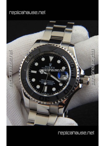 Rolex Yachtmaster Stainless Steel Japanese Replica Watch - 40MM