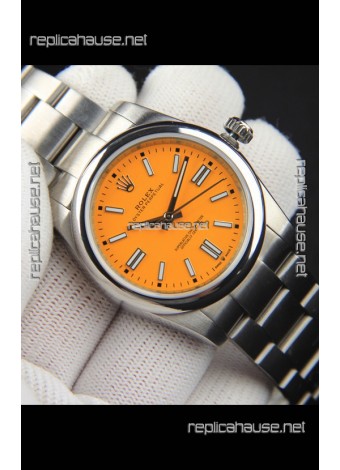 Rolex Oyster Perpetual Japanese Movement Replica Watch 36MM - Yellow Dial