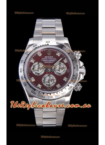 Rolex Daytona Stainless Steel Watch with Original Cal.4130 Movement - 1:1 Mirror 904L Steel Watch