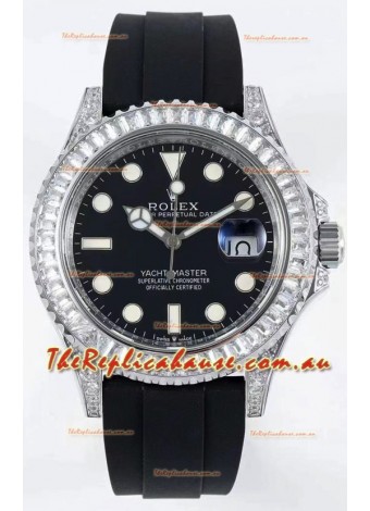 Rolex Yachtmaster 226679TBR White Gold 42MM Cal.3135 Swiss 1:1 Ultimate 904L Steel Watch