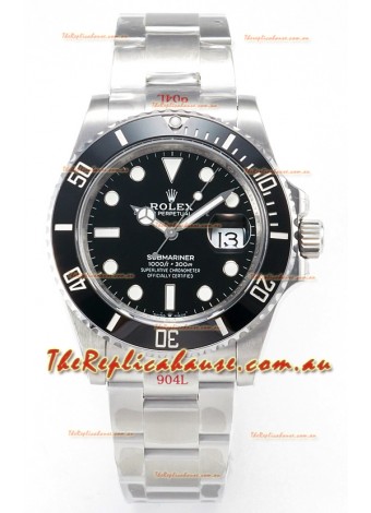Rolex Submariner Super Clone 40MM Steel 16610 - Replica 1:1 Mirror  Watch 