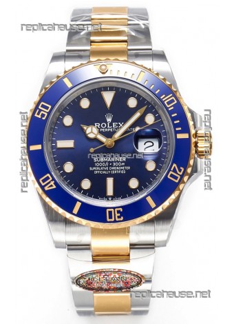 Rolex Submariner 41MM Two Tone 126613LB - Replica 1:1 Mirror - Ultimate 904L Steel Watch