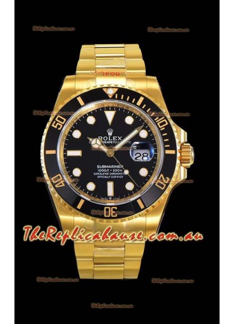 Rolex Submariner 41MM Gold 126618LN - Replica 1:1 Mirror - Ultimate 904L Steel Watch