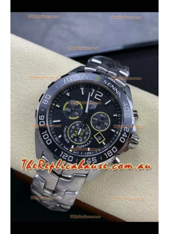 Tag Heuer F1 Edition Swiss Quartz Watch in Grey Dial Stainless Steel Casing 