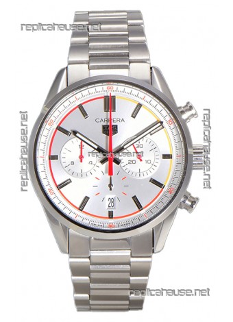 Tag Heuer Carrera Chronosprint X Swiss Quartz Replica Watch Steel Dial & Strap 