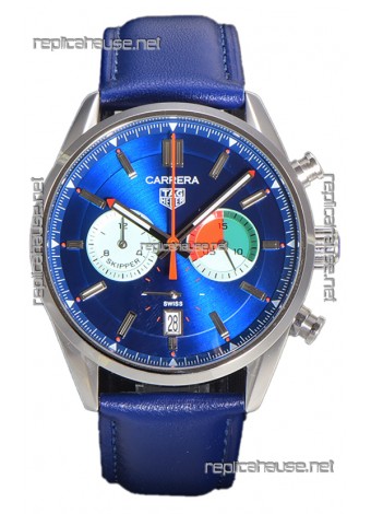 Tag Heuer Carrera Carrera Skipper 39 Chronograph Swiss Quartz Replica Watch 