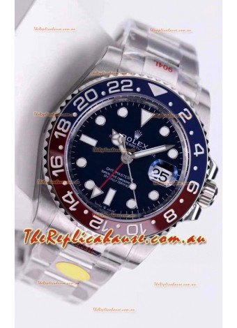 Rolex GMT Masters II 126719BLRO Pepsi Bezel Cal.3285 Movement Swiss Replica - Ultimate 904L Steel Watch