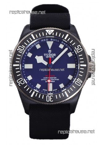 Tudor Pelagos FXD Titanium Casing 1:1 Mirror Replica Blue Dial in Black Nato Strap
