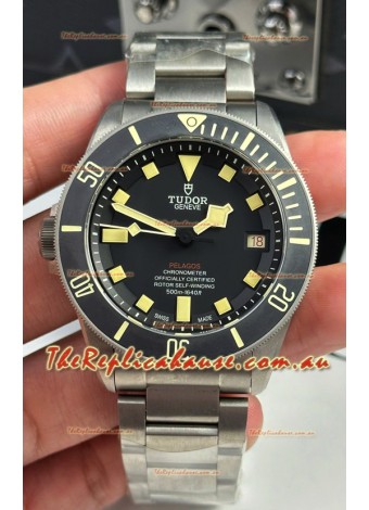 Tudor Super Clone Pelagos 42MM Left Hand Titanium Swiss Replica Watch 1:1 Mirror Replica