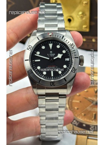 Tudor Black Bay Super Clone Steel Edition Black Dial Swiss Replica Watch 